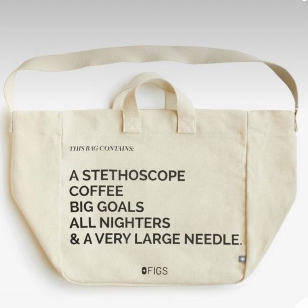 Figs Limited Edition Canvas Tote Bag